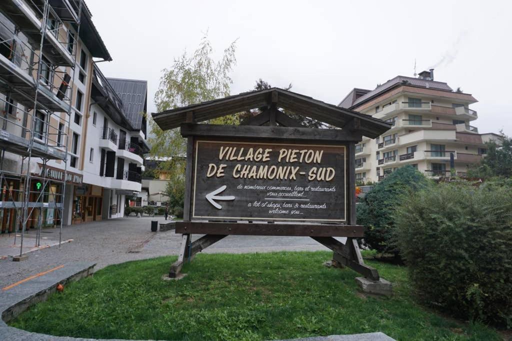 Studio Face Au Mont-Blanc Apartment Chamonix ภายนอก รูปภาพ